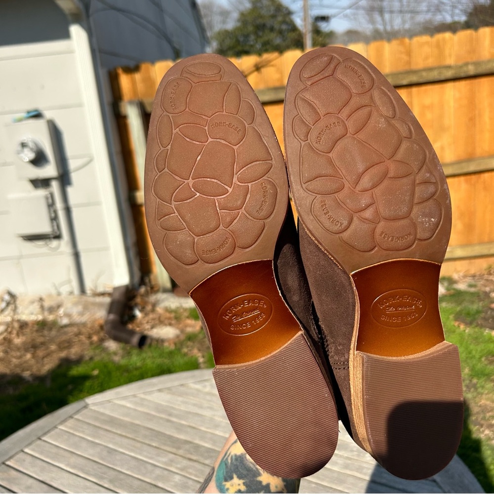 Kork Ease, Kit Chelsea Ankle Booties Women Brown Suede‎ Flat size 9.5 - Picture 7 of 10